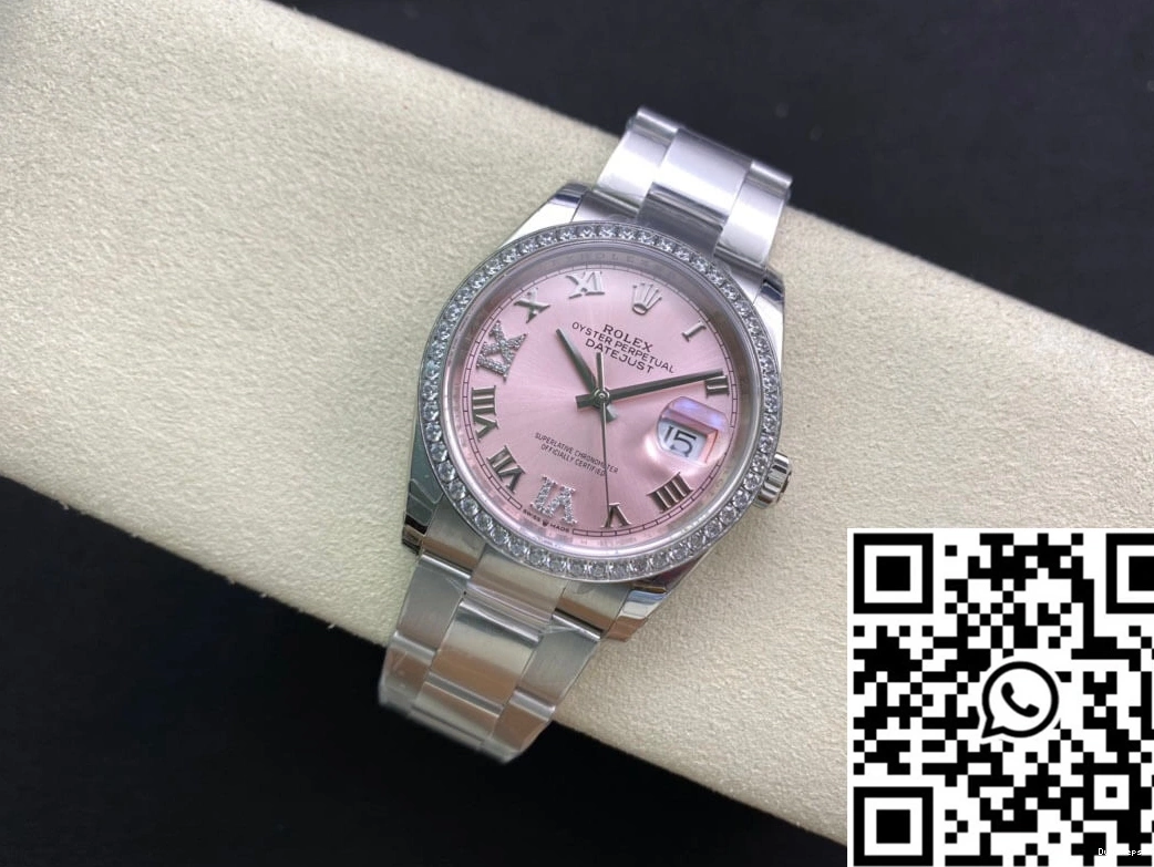 Dial Datejust Factory EW Diamond-set Rolex M126284RBR-0024 0122